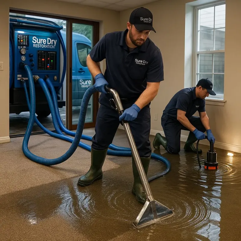 Water Extraction and Removal process in Westfield Center, OH
